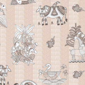 Madhuvan ( मधुवन ) Laminate Sheet-Artistic Heritage Decorative Laminate