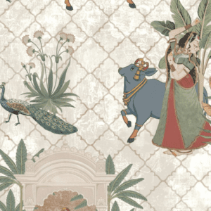 Vrindavan ( वृंदावन ) Laminate Sheet – Heritage Inspired Decorative Laminate